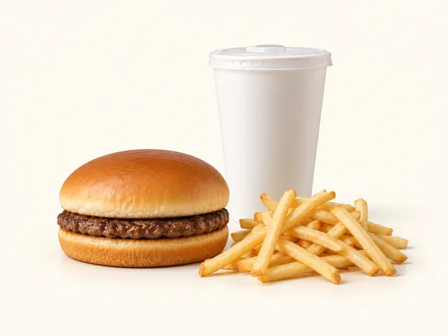 Illustration of #3 Hamburger Combo